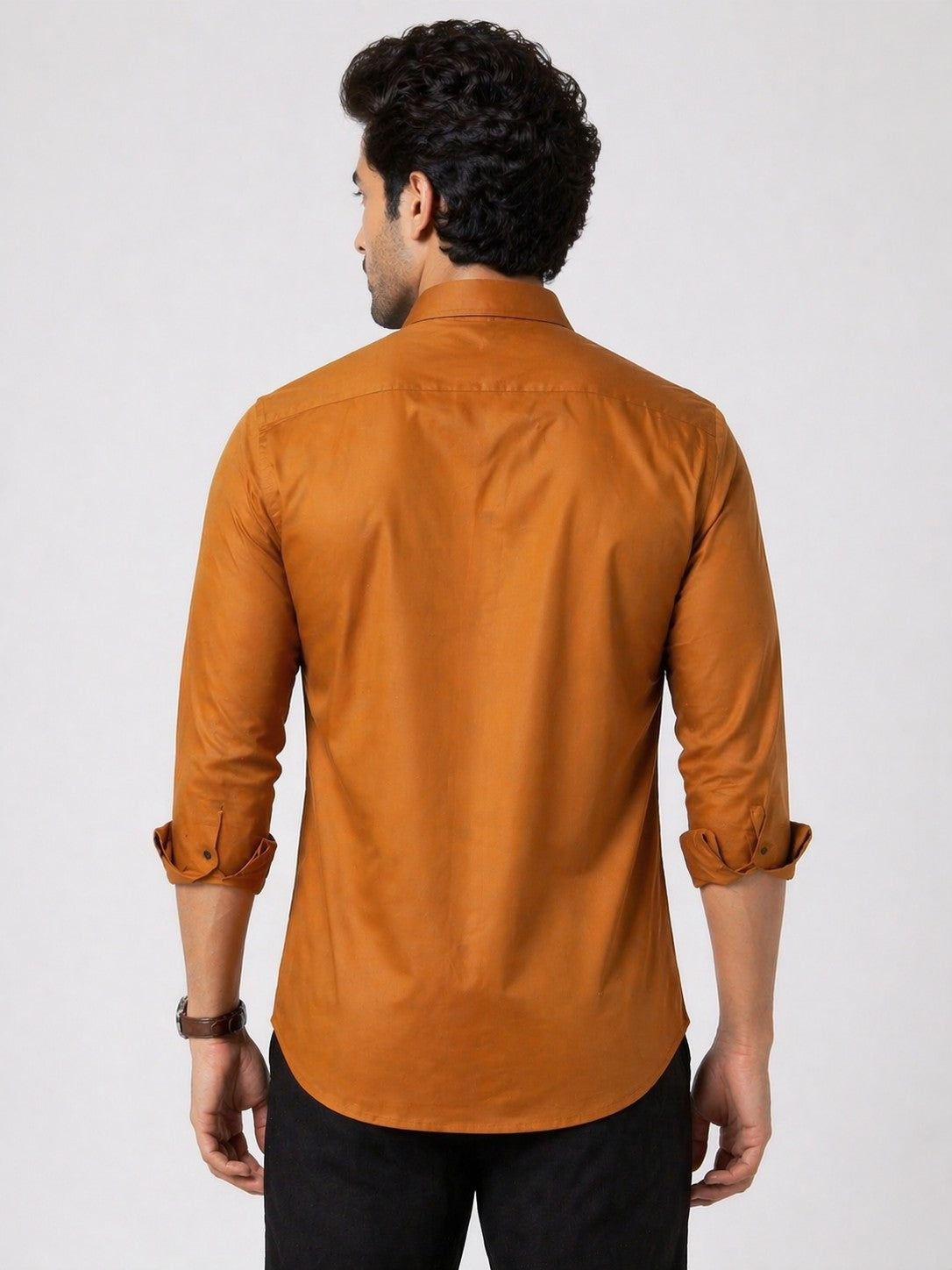 Ochre Artisan Embroidered Shirt