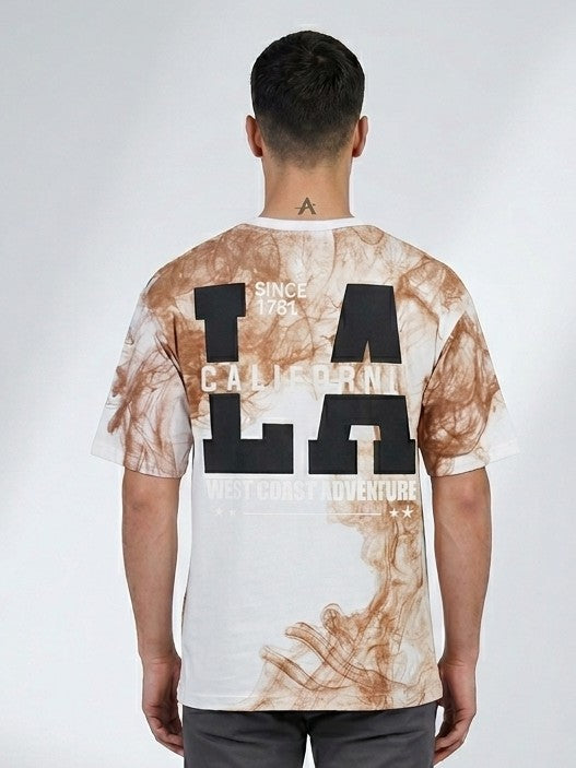 "Amber Smoke" LA Heritage Oversized Tee
