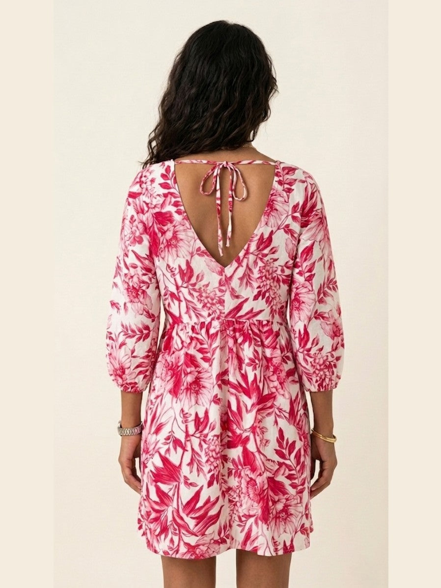 Floral Dress One Piece